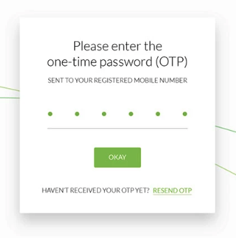 OTP verification during sign-up